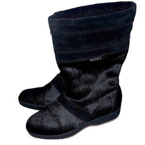 Tecnica  Women’s Italians boot’s Sz 41 Cortina Skandia Goat Fur Leather Ski